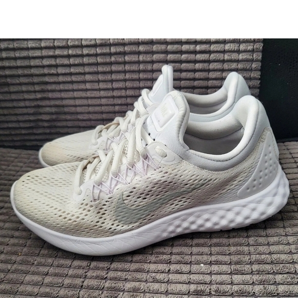 Nike LUNAR SKYLUX White 5 uk 38 eu 7.5 US run easy support trainers - Picture 3 of 9